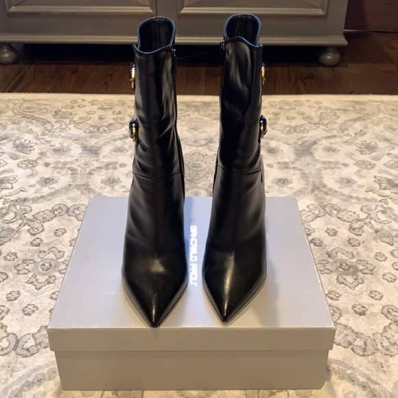 Gorgeous Black Stiletto Boots Giancarlo Paoli - Picture 2 of 8